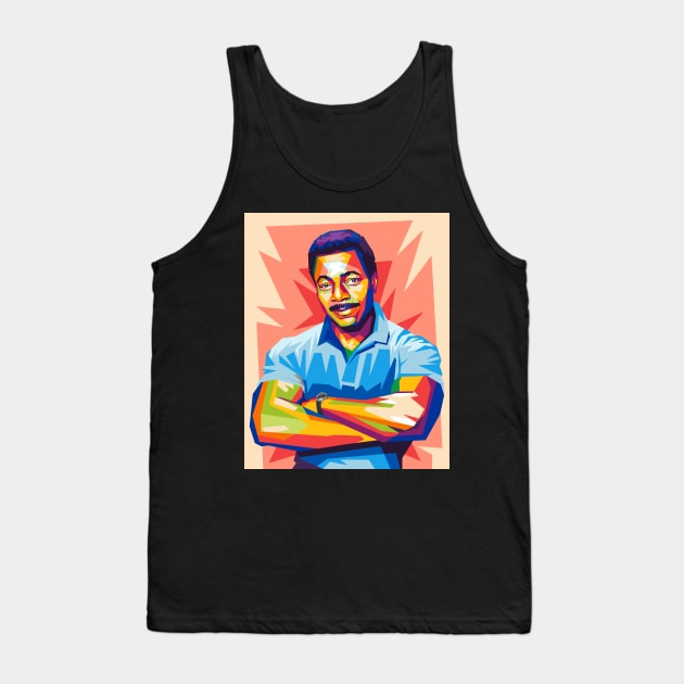 Carl Weathers Tank Top by cool pop art house